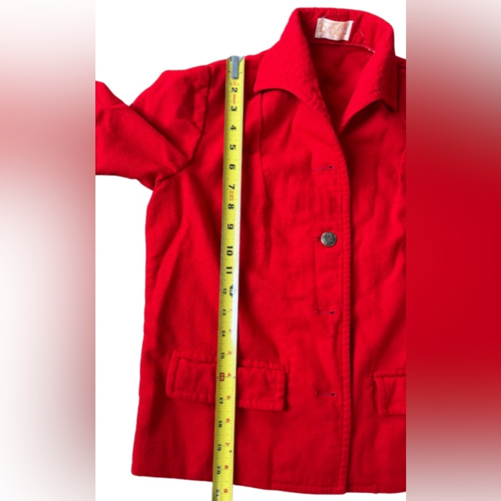 Pendleton Vintage Red Women's Blazer - Picture 5 of 7